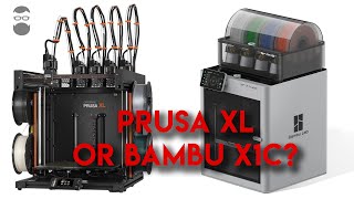 Choosing Between Prusa XL and Bambu X1C [upl. by Hofmann]