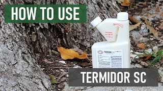 How to Use Termidor SC Termiticide amp Insecticide [upl. by Akira]