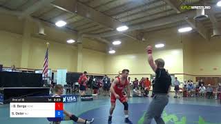 2018 Marine Corps US OpenUWW Junior Freestyle 70 Rnd Of 16  Brady Berge NLWC Vs Shayne Oster [upl. by Niveek]