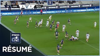 PRO D2 Saison 20232024 J22  Résumé FC Grenoble Rugby  Rouen Normandie Rugby [upl. by Yekciv987]