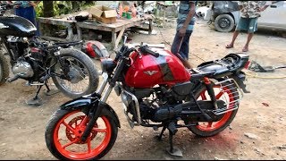 splendor सिर्फ 8000 में मॉडिफाई करे  Splendor Modified  Fuel Tank Changed [upl. by Encratia52]