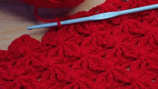 Unusually beautiful crochet pattern completely different on both sides AMAZING crochet pattern [upl. by Ennirroc818]