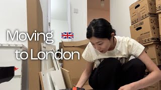 런던 이사 브이로그  Moving to London Vlog [upl. by Denys355]