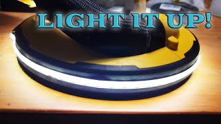 Budget Brilliance Dewalt Drywall Sander Light Mod [upl. by Aseiram]