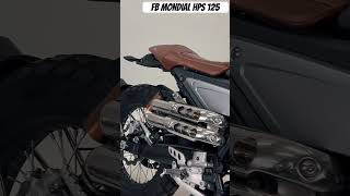 FB Mondial HPS 125 FB FBMondial 125 125cc CafeRacer Scrambler Naked Moto Bike Motorcycle [upl. by Rolanda532]