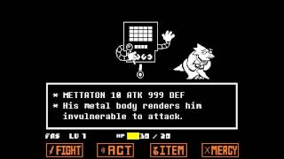 Undertale  Mettaton Quiz Show [upl. by Flo937]