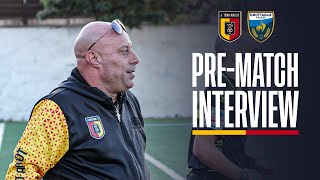 ANDREA SALVADORE  INTERVISTA PREMATCH  TOMA MAGLIE vs GROTTAGLIE 🎙️🟡🔴 [upl. by Oneil]