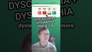 DYSCALCULIA  DYSGRAPHIA [upl. by Rodavlas]