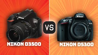 Nikon D3500 vs Nikon D5300 Which Camera Is Better With Ratings amp Sample Footage [upl. by Fredra]