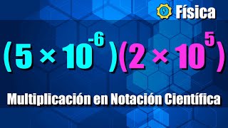 Notación Científica Multiplicación  Ejercicios Resueltos [upl. by Imhsar152]