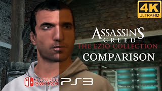 Assassins Creed 2 The Ezio Collection Switch Vs PS3 original Graphics Comparison [upl. by Jez123]