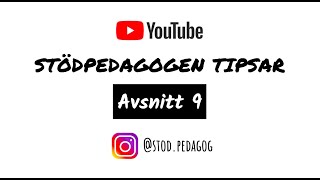 Stödpedagog tipsar  Webbsidor Del 2  S01A09 [upl. by Curt323]