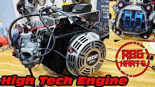 196cc High Tech Go Kart  Mini Bike Engine Teardown [upl. by Morville]