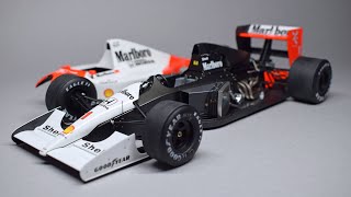 Building Sennas MP46 Full Build McLaren Fujimi 120 F1 Scale Model [upl. by Chamberlin]