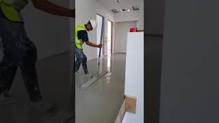 Floor Leveling Lightweight Concrete Gypsum Concrete  Gypcrete  Los Angeles [upl. by Ttereve]