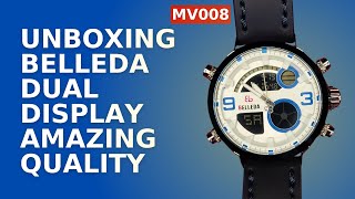 Unboxing BELLEDA Dual Display High Quality Watch  This is how you Receive your Order  SaqiiiNSM [upl. by Artkele526]