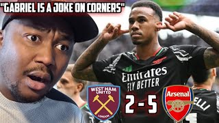 ARSENAL DESTROY WEST HAM AGAIN POST MATCH REACTION [upl. by Nauqit366]