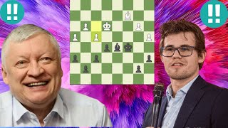 Karpov is on the fire  Magnus Carlsen vs Anatoly Karpov [upl. by Wiltsey83]