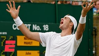 John Isner’s epic Wimbledon 2010 match vs Nicolas Mahut  ESPN Archives [upl. by Hutchings]