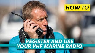 How to register and use your VHF marine radio  Motor Boat amp Yachting [upl. by Enyala907]