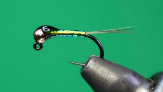 GASOLINA PERDIGON  FLY TYING TUTORIAL [upl. by Ellerrehs]