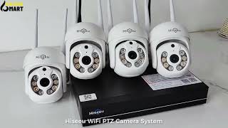 WiFi CCTV Camera Security System Kit  Hiseeu 5MP CCTV System [upl. by Ahsiat]