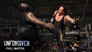 FULL MATCH  Undertaker vs Mark Henry WWE Unforgiven 2007 [upl. by Eibbob]