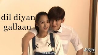 jichangwook whirlwindgirl2 DilDilyan gallaan songatif aslamtornado girl 2Hindimix song [upl. by Nerot]