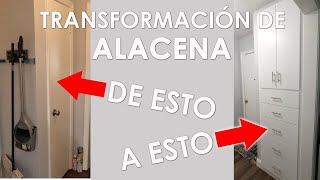 Como Hacer un armario para cocina o alacena de madera para cocina [upl. by Nnire64]