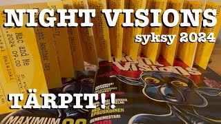 Night Visions tärpit syksy 2024 [upl. by Farnsworth]