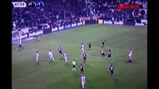 Juventus Torino 2 1 Zuliani reazione al gol Pirlo allo scadere [upl. by Nedroj]