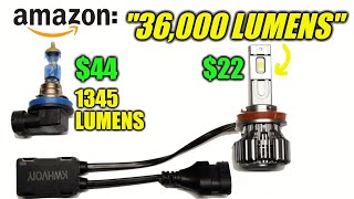 Amazon Headlight Bulbs are Getting Out of Hand [upl. by Enyahs]