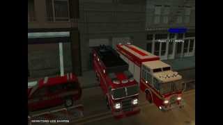 GTA Sa Fire Department New Rescue and Hazmat [upl. by Eindys]