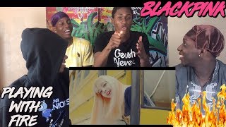 BLACKPINK  불장난 PLAYING WITH FIRE MV  REACTION [upl. by Chas495]