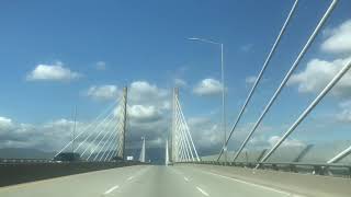 GOLDEN EARS BRIDGE “RAIN OR SHINE” A BEAUTIFUL SCENE ABOVE amazingbridges [upl. by Rida]