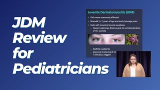 JUVENILE DERMATOMYOSITIS JDM  ABP Board Review [upl. by Ahsitnauq]