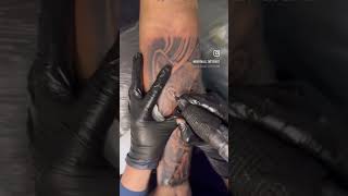 Wolf tattoo dentalistattooist tattoo shortsviral shorts trending trendingshorts viralvideo [upl. by Aokek169]