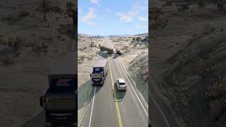 Traffic Crashes Car Crash  62 beamngdrive [upl. by Kartis]