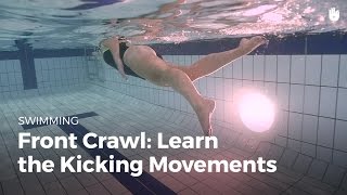 Swimming Techniques Leg Movements  Front Crawl [upl. by Annabelle]