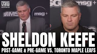 Sheldon Keefe Discusses Emotions Facing Toronto Maple Leafs for First Time Impressions of Leafs [upl. by Ddart]