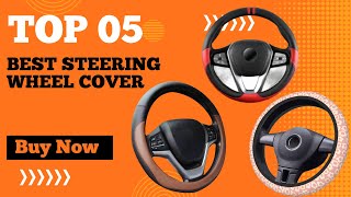 Top 5 Best Steering Wheel Cover in 2024  Best Car Steering Wheel Cover [upl. by Callery602]