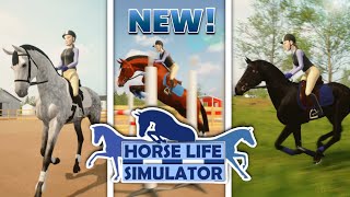 HORSE LIFE SIMULATOR 🐴 NEW Horse Game Demo [upl. by Abbey886]