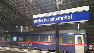 FlixtrainÖBB Nightjet in Berlin Hbf FLX32620 Berlin Ostkreuz NJ471 Basel SBB [upl. by Nohsyt]