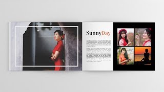 How to Create Photo Album Templates From Scratch in Photoshop [upl. by Karylin]