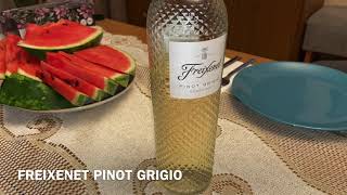 Pijemy włoskie wino FREIXENET PINOT GRIGIO 2020 kupione w Biedronce 101 [upl. by Edwine]