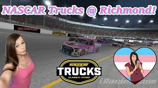 NASCAR Trucks  Richmond Sometimes You Win Sometimes You End Up In The Catch Fence [upl. by Servetnick]