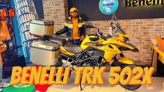 Benelli TRK 502x  Only Second in Pakistan  Mera Shairooo benellitrk502x [upl. by Ashling]