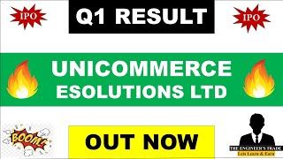 Unicommerce esolutions Q1 Results 2025  unicommerce esolutions results  unicom share [upl. by Nairdna905]