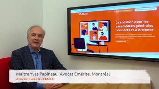 ZoomTeams versus la plateforme AGCONNECT [upl. by Elaine]