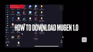 How To Download Mugen 10 With 50 Characters For New Players [upl. by Chard282]